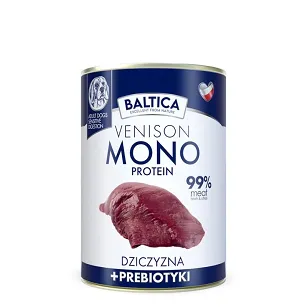 Baltica - Mono Venison Light 400g - Dziczyzna z probiotykami