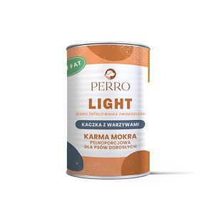 Perro – Light – Kaczka z warzywami – Monobiałkowa formuła dla psów dorosłych