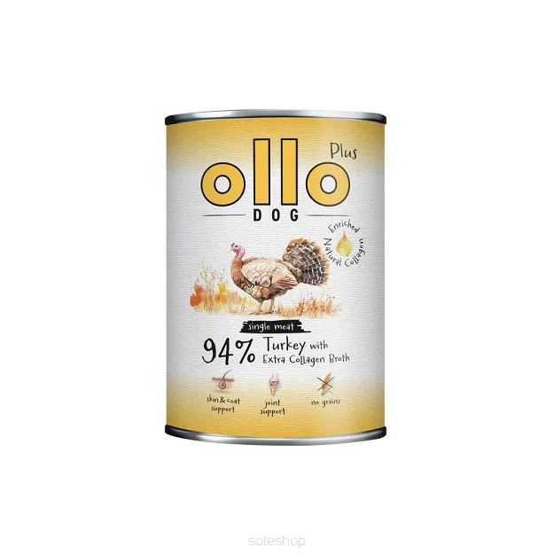 Ollo – Plus Kolagen Indyk 400g