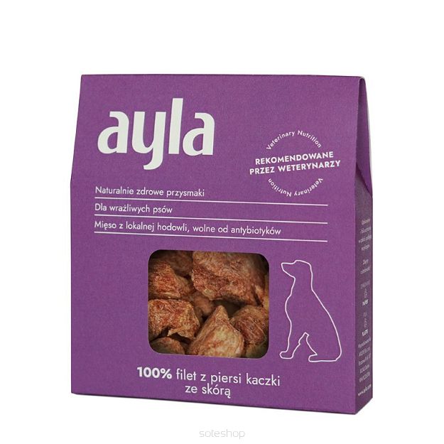 Ayla – Delight – Filet z piersi kaczki ze skórą 28g – Liofilizowane