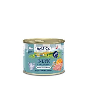 Baltica – Indyk 185g – Monoproteinowa karma dla kotów dorosłych