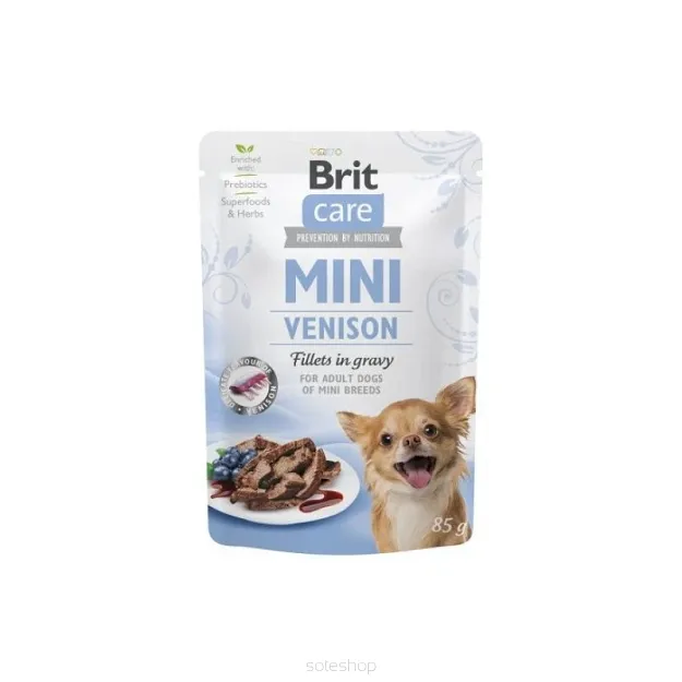 Brit Care Dog Mini Venison 85g - Dziczyzna