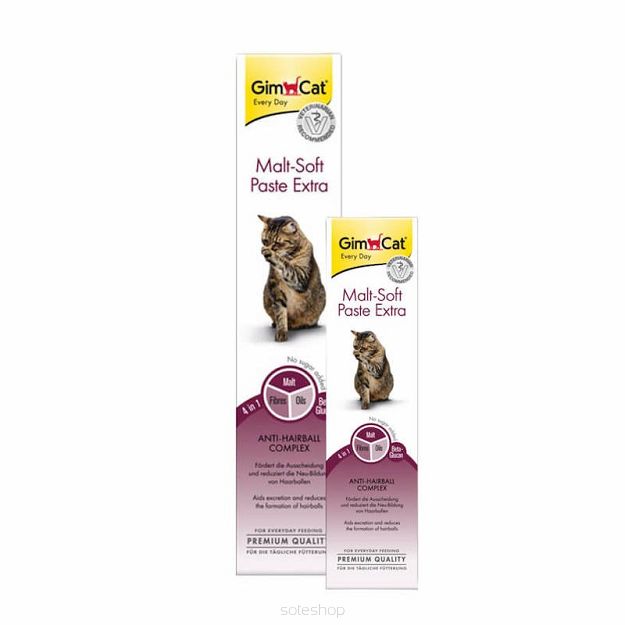 GimCat Malt-Soft Extra – Pasta odkłaczająca – 50g