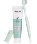 Mubo Dental Care Kit - zestaw do czyszczenia zębów psa, pasta, szczoteczka i nakładka na palec - 2
