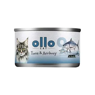Ollo Cat – nr 9 Tuńczyk i Anchois – Karma mokra dla kota w bulionie