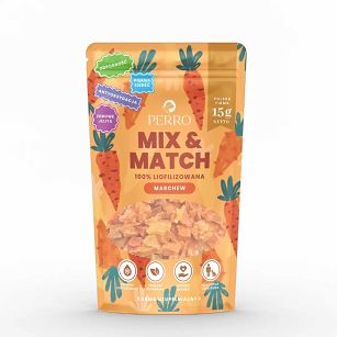 Perro – MIX & MATCH – Marchew liofilizowana 15g
