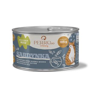 PERROland CATering 185g – Sardynka – Pełnoporcjowa karma mokra dla kotów