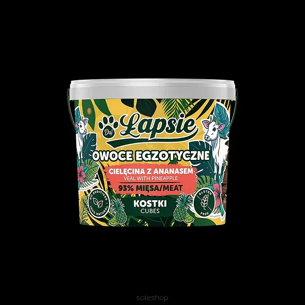 TRZYPSY –Mięsne Kostki Cielęcina z Ananasem 160g