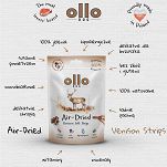 Ollo – Air Dried – Venison Soft Strips 80g – Jeleń – Przysmaki dla psa - 2