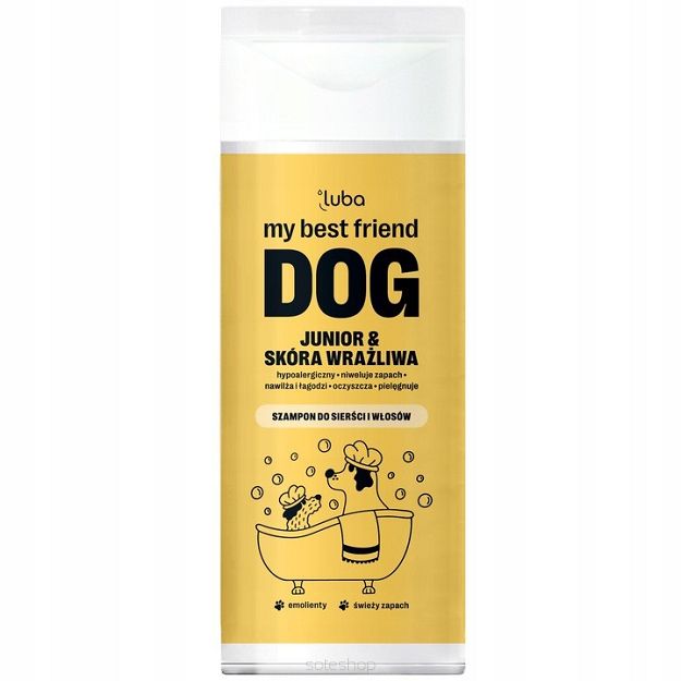 Luba – Dog – Szampon dla juniorów i skóry wrażliwej 200ml