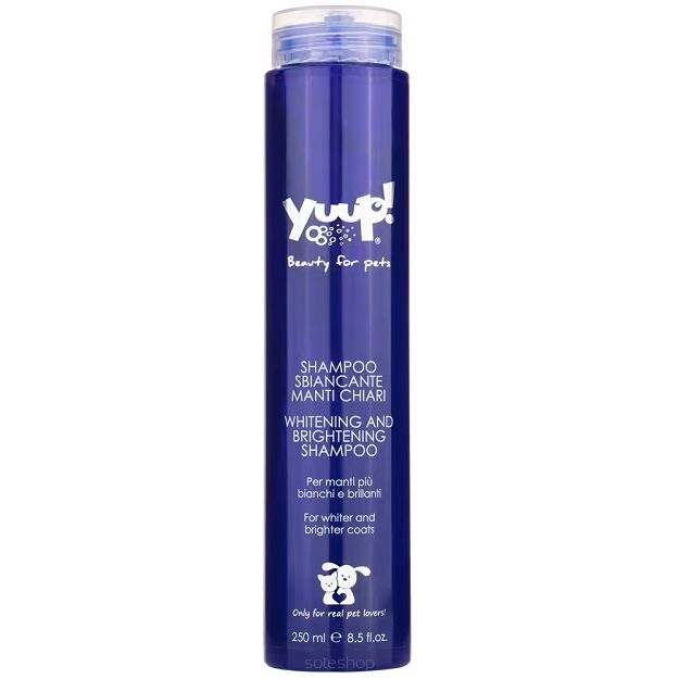 Yuup! – Home – Whitening and Brightening Shampoo 250g – Rozjaśniający szampon dla białych psów, do białej i jasnej sierści