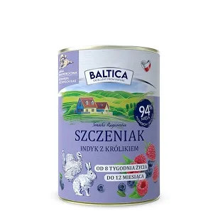 Baltica - Szczenięta - Indyk z królikiem 400g