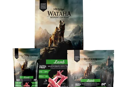 WATAHA HYPOALLERGENIC KARMA SUCHA DLA PSÓW DOROSŁYCH RAS ŚREDNICH I DUŻYCH JAGNIĘCINA Z RYŻEM