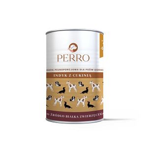 Perro – Indyk z cukinią dla psów dorosłych – Monobiałkowa formuła dla wszystkich ras