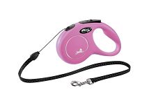 Flexi – New Classic S – linka, 5m, do 12kg – różowa - 2