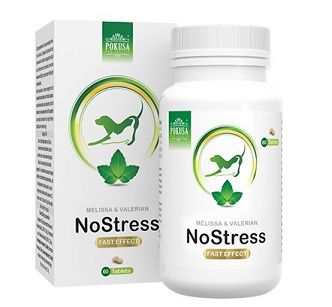 Pokusa – NoStress 60 tabletek uspokajających dla psów i kotów