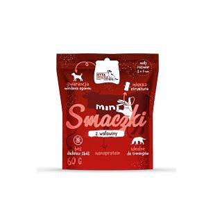 Syta Micha – Mini smaczki dla psa z wołowiny 60g