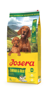 Josera Mother & Puppy Salmon & Rice Bezglutenowa karma z łososiem i ryżem dla suk i ich szczeniąt 3kg