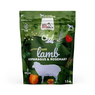 Syta Micha - Jagnięcina, szparagi i rozmaryn 1.5kg - Sucha karma dla psa