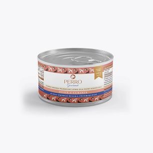 Perro – Gourmet 200g – Jeleń z cukinią – Monobiałkowa formuła dla psów dorosłych