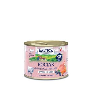 Baltica – Jagnięcina z indykiem 185g – Karma dla kociaków