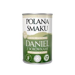Polana Smaku – Daniel z borówkami 400g