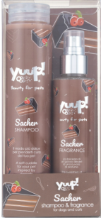 Yuup! Sacher Shampoo & Fragrance - zestaw kosmetyków dla psa i kota, szampon + perfumy