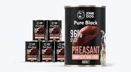 John Dog Monobiałkowa Jagnięcina Pure Black Pure Black 400g
