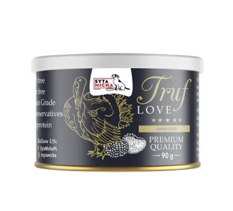 Syta micha – TrufLOVE z indykiem 90g – Miękkie przysmaki dla psa