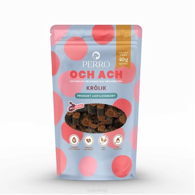 Perro – OCH ACH – Królik liofilizowany 40g