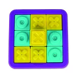 Brightkins – Łamigłówka Gra TIC-TAC-TOE – Klasyczna gra logiczna dla psa - 3