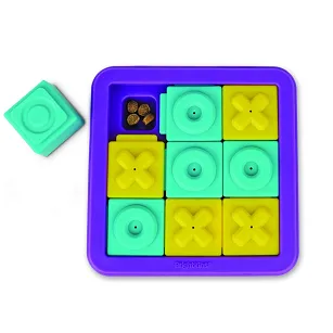 Brightkins – Łamigłówka Gra TIC-TAC-TOE – Klasyczna gra logiczna dla psa