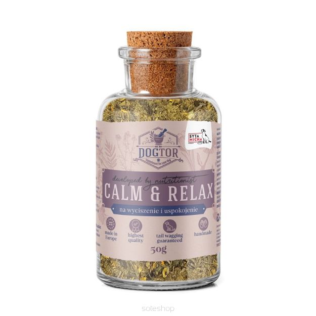 Syta Micha – DogTor – Calm & Relax – Na wyciszenie i uspokojenie 50g