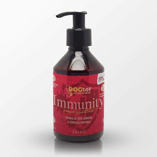 Syta Micha – DogTor – Immunity Oil dla psa 250ml – Olej na odporność