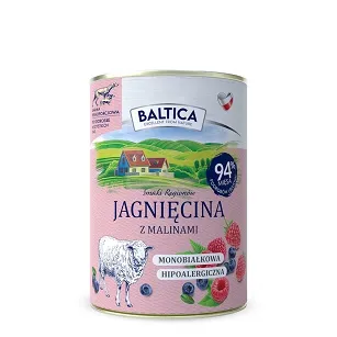 Baltica - Jagnięcina z malinami 400g