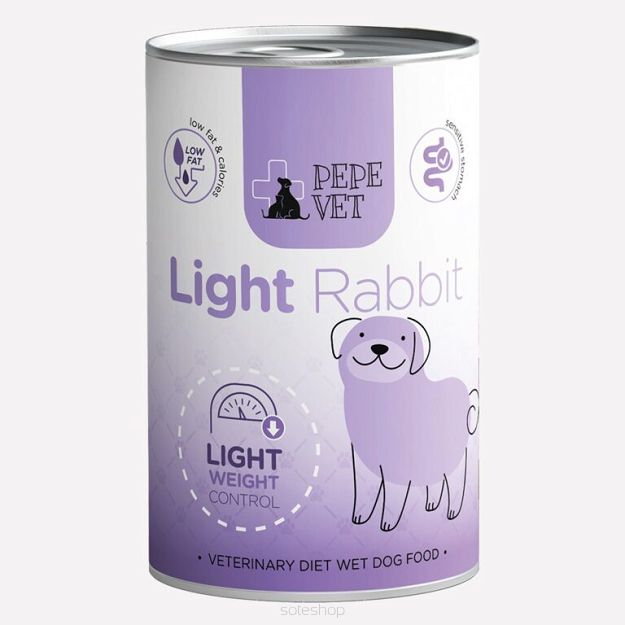 Paka Zwierzaka – PEPE VET Rabbit – Królik 400g – Light