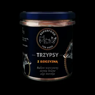 TRZYPSY –Mokra Karma Superfood Wieprzowina z Dzikiem 300g