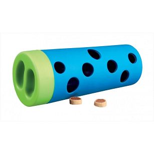 Trixie – Dog Activity Snack Roll’/ Rolka do przysmaków śr. 6/5×14 cm red-blue Zabawka dla psa