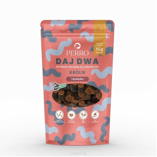 Perro – DAJ DWA – Trenerki Królik 85g
