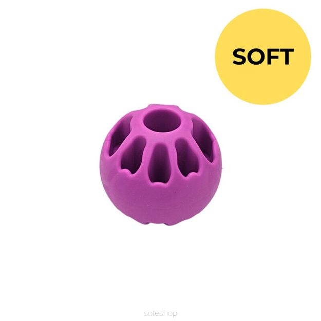 Fiboo – Snack Fibooll SOFT Mini 6cm – Kula smakula – elastyczna i miękka – różne kolory