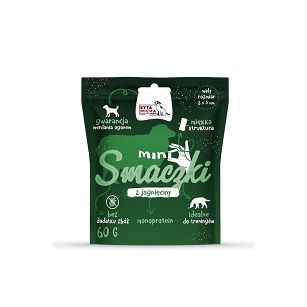 Syta Micha – Mini smaczki dla psa z jagnięciny 60g
