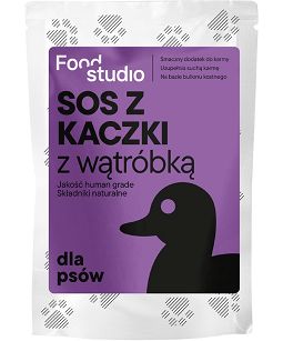 Food Studio Chefs – SOS z Kaczki z wątróbką 100ml – sos wątrobowy dla psów