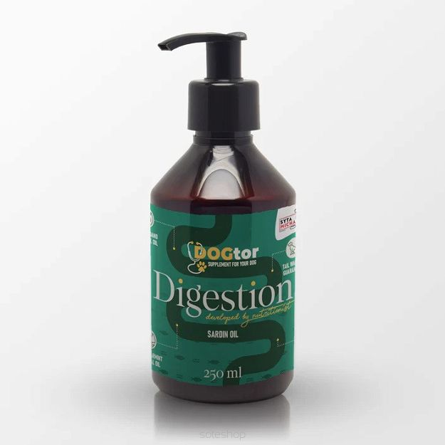 Syta Micha – DogTor – Digestion Oil dla psa 250ml – Olej na trawienie
