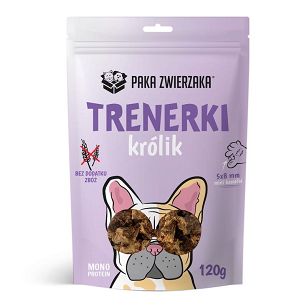 Paka Zwierzaka – Trenerki Królik – 120g