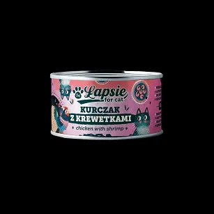 Łapsie Filet z kurczaka w bulionie z krewetką 80g