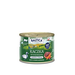Baltica – Kaczka 185g – Monoproteinowa karma dla kotów dorosłych