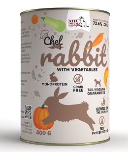 Syta Micha – Chef – Królik z warzywami – Adult