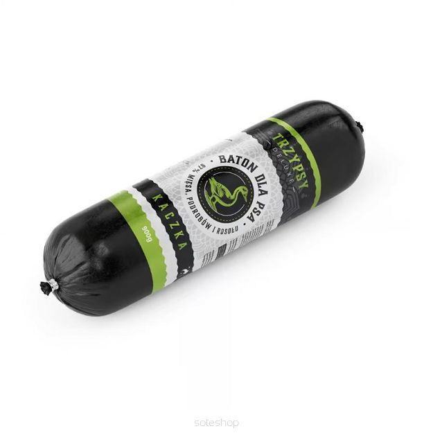 TRZYPSY – Kaczka 900g – Monobiałkowy, pełnoporcjowy baton mięsny