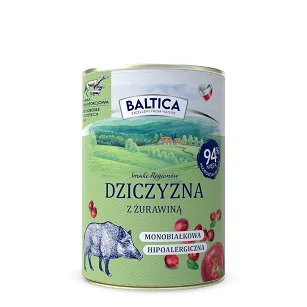 Baltica - Dziczyzna z żurawiną 400g