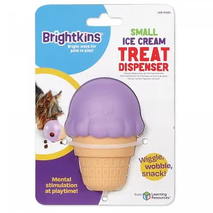 Brightkins – Zabawka na przysmaki Small Ice Cream Cone- MAŁY WAFELEK LODOWY
